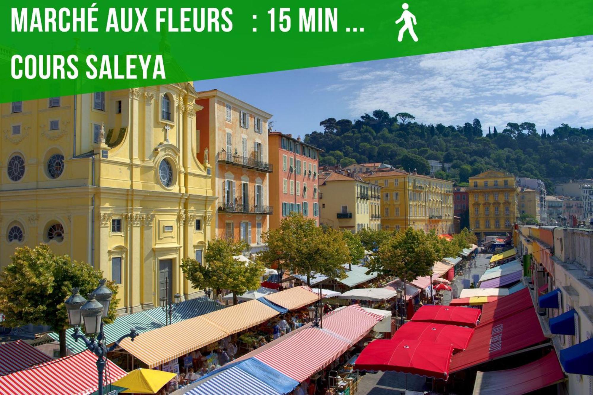 Aparthotel Liberation Center - Private Balcony - 24&7 Reception - Luggage Storage Nizza